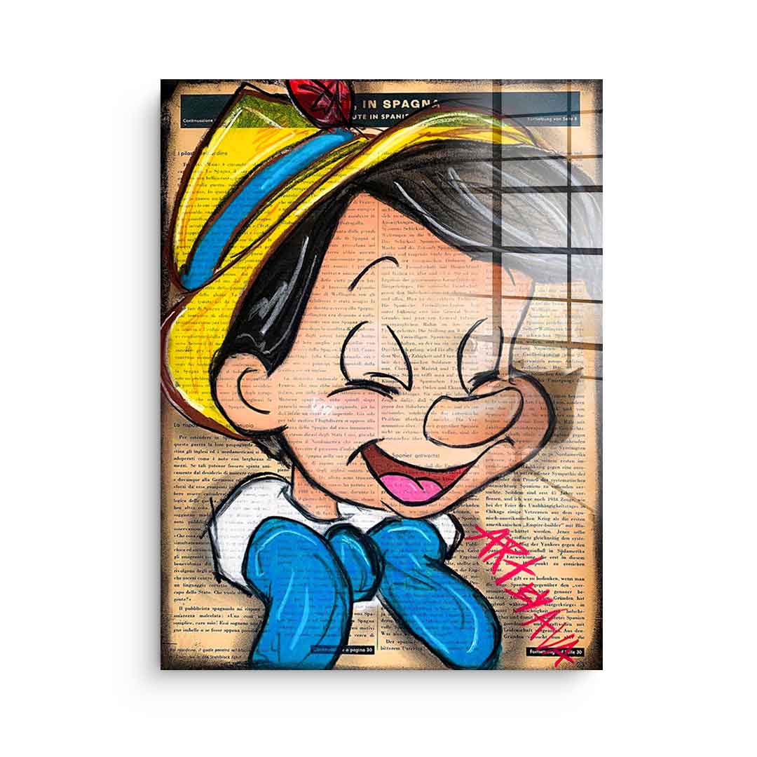 Lovely Pinocchio - Acrylglas