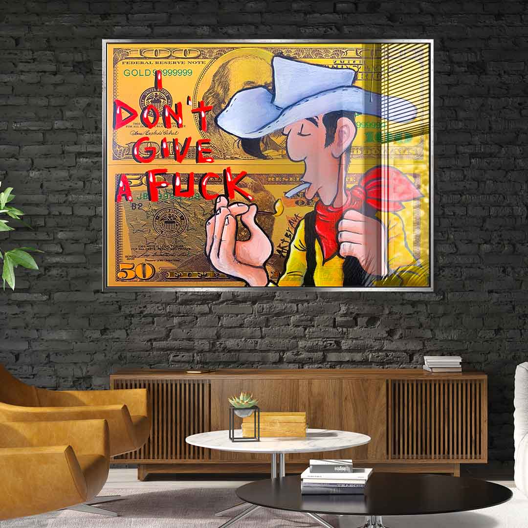 Lucky Dollar - acrylic glass