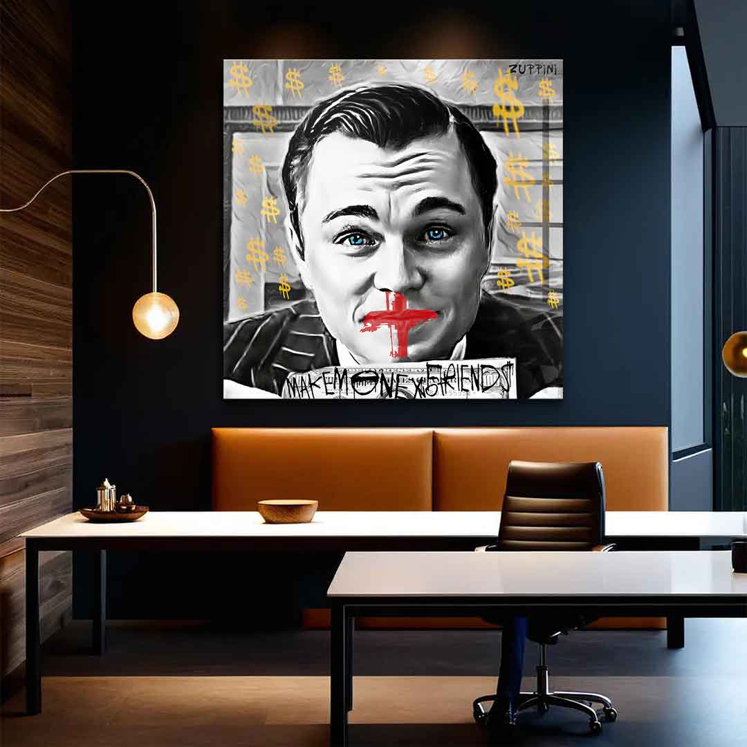 Make Money No Friends - Acrylglas