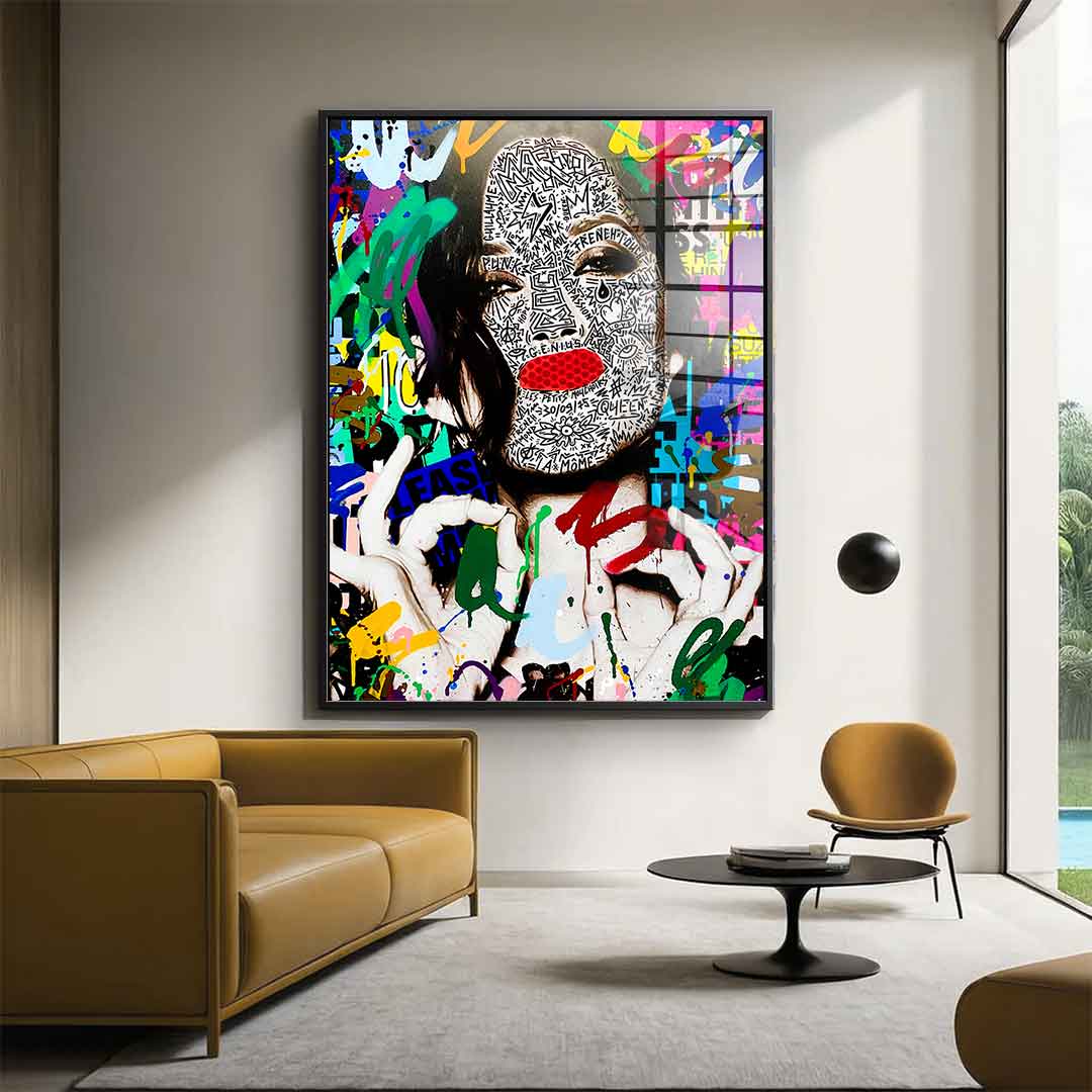 Rocking Little Heroes - acrylic glass