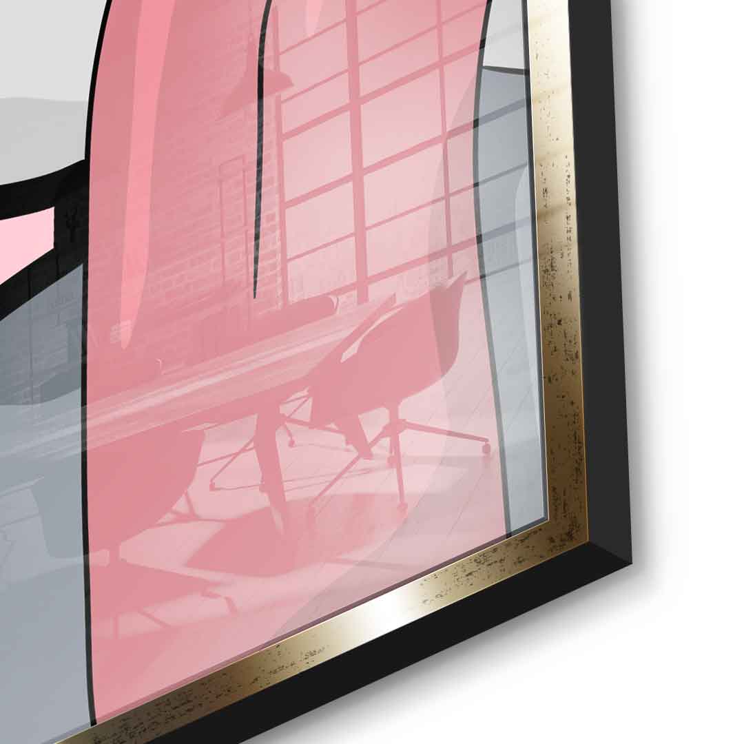 Melting Bunny - Acrylglas