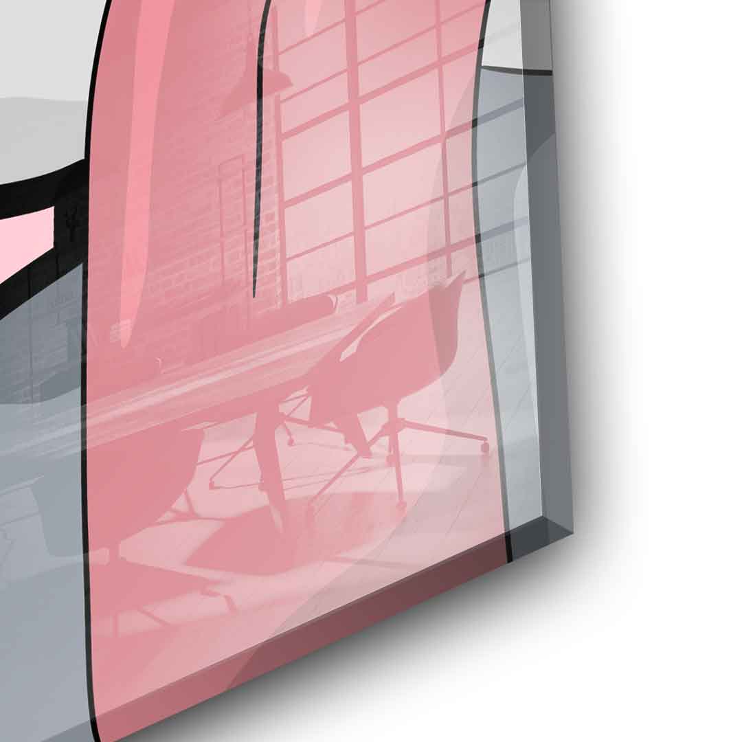 Melting Bunny - Acrylglas