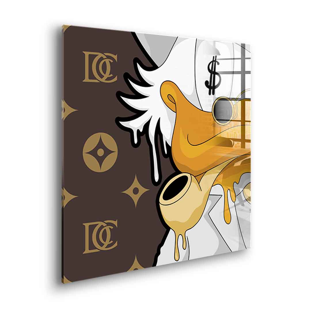 Melting Dagobert - Quadrat Edition - Acrylglas