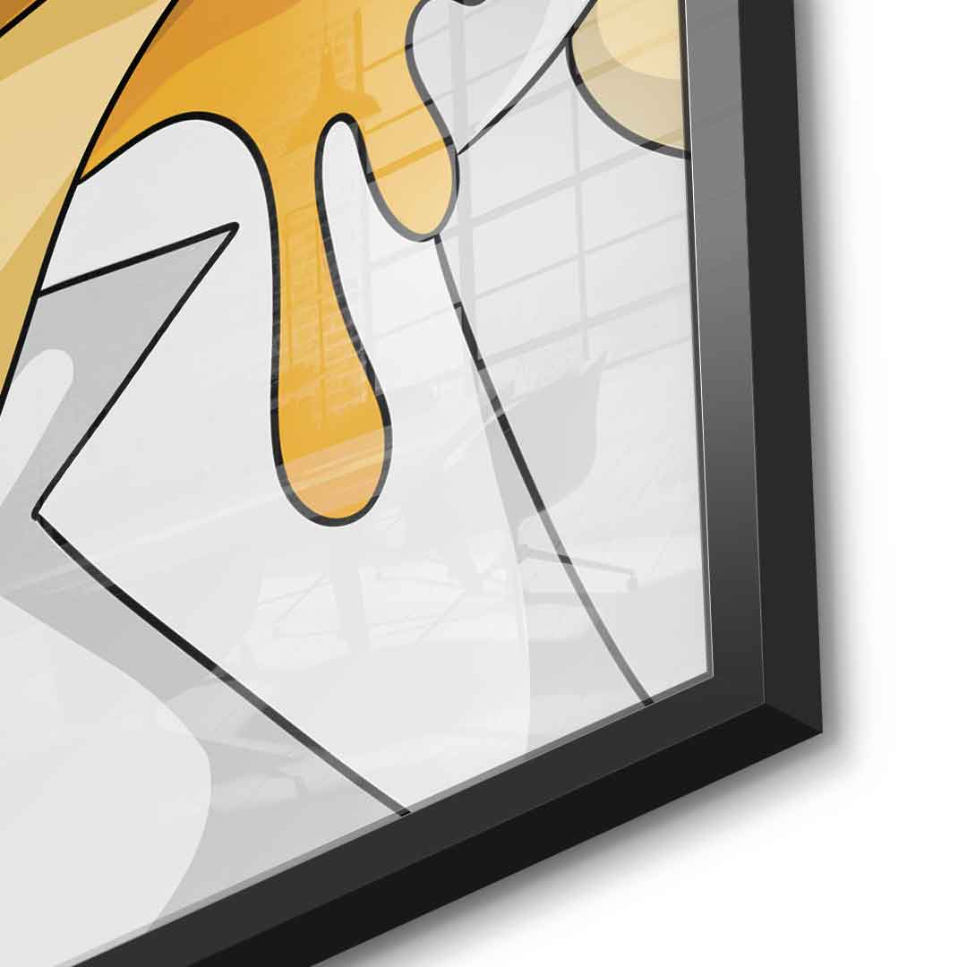 Melting Dagobert - Quadrat Edition - Acrylglas