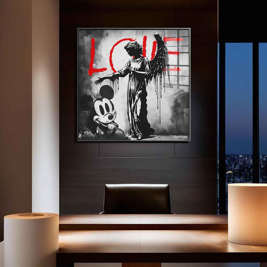 Mick Love - Acrylglas