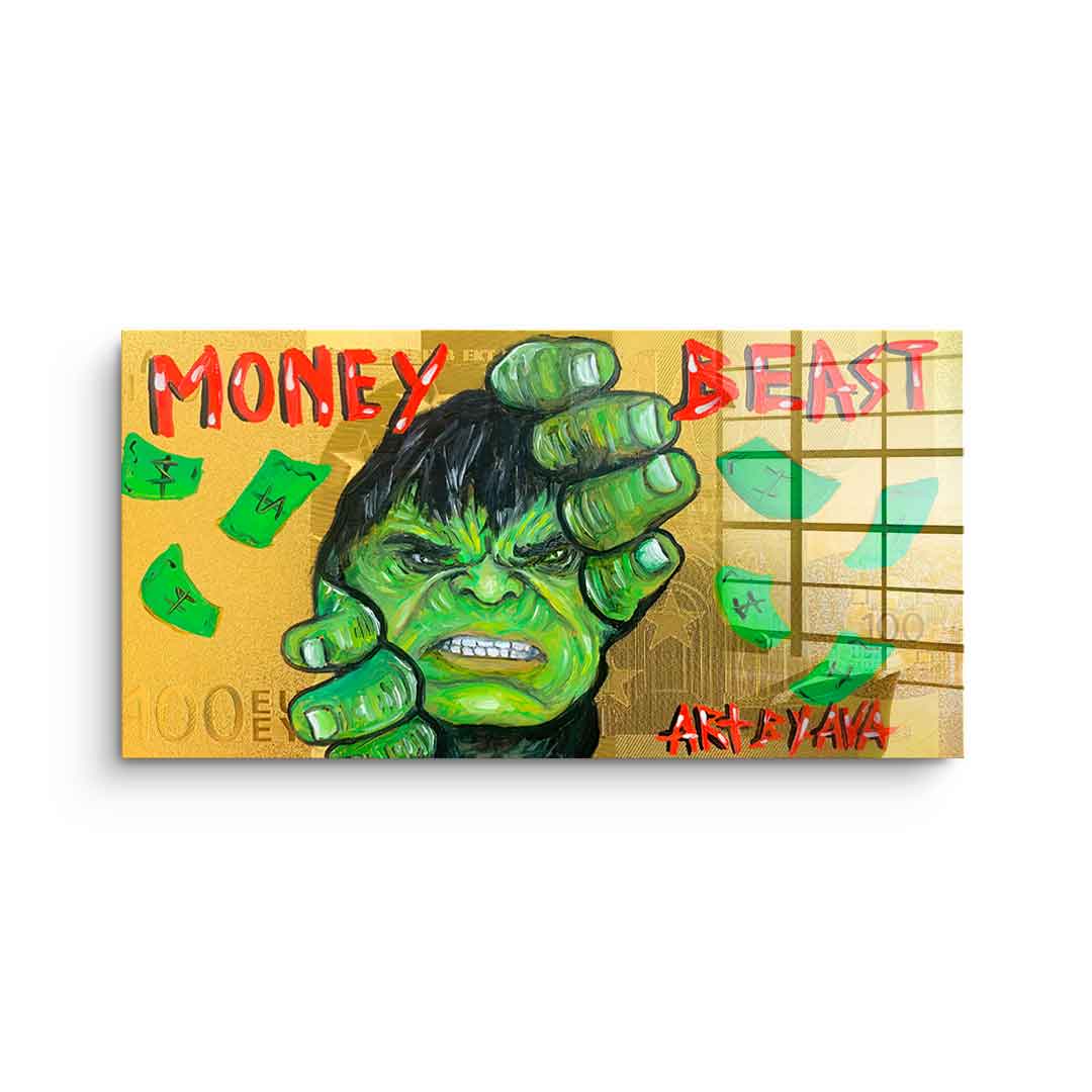 Money Hulk - Acrylglas
