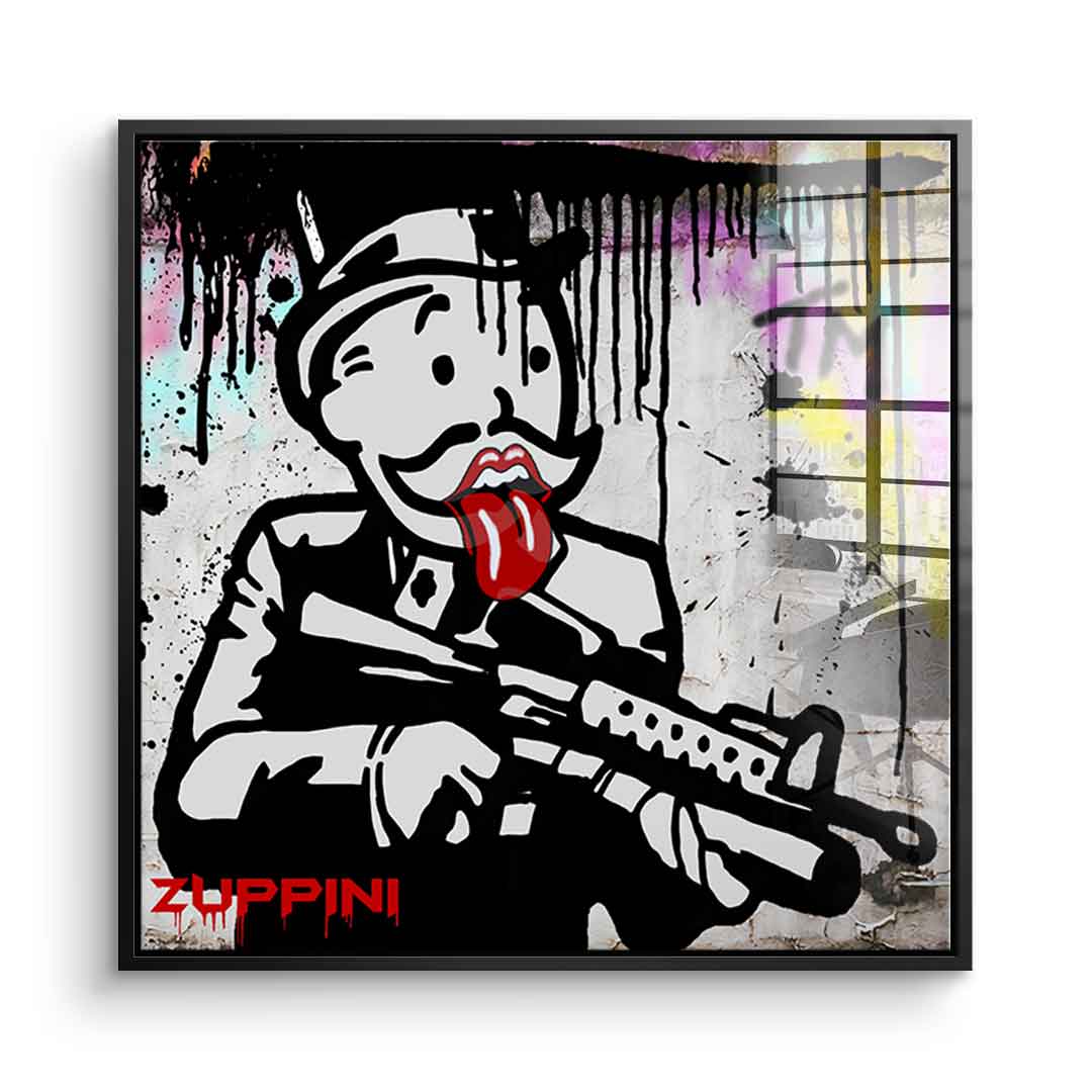 Mr. Millionär Gangster - Acrylglas