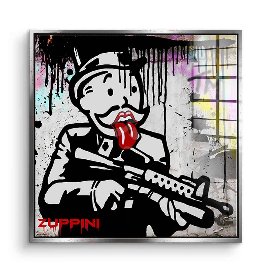 Mr. Millionär Gangster - Acrylglas