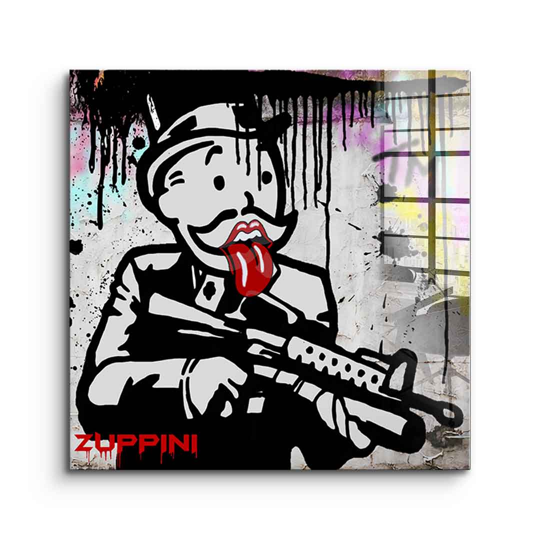 Mr. Millionär Gangster - Acrylglas