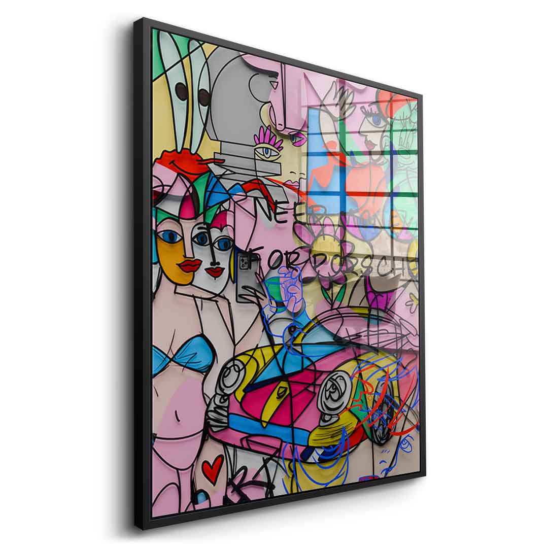 Need Money For Porsche - Acrylglas