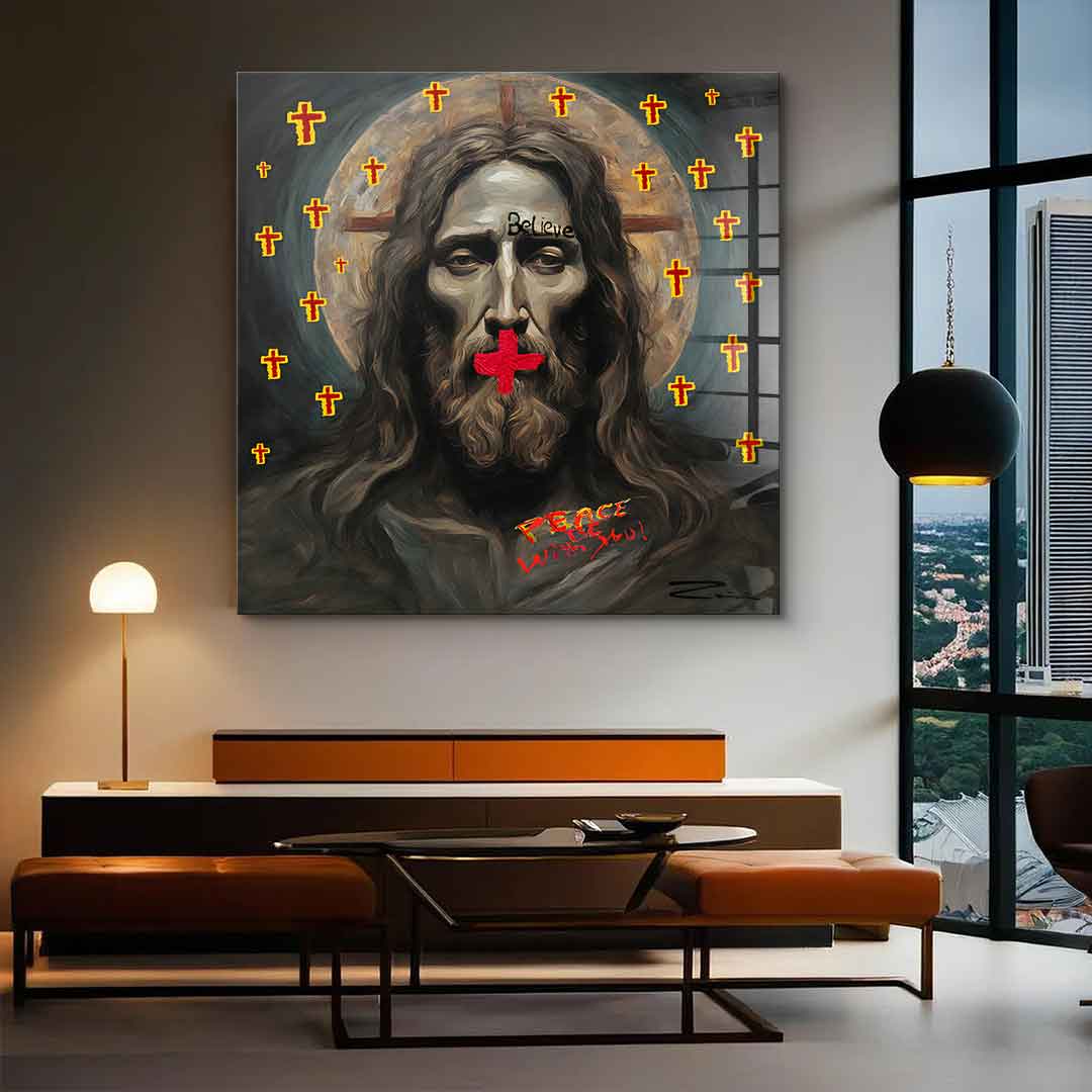 Peace Be With You - Acrylglas