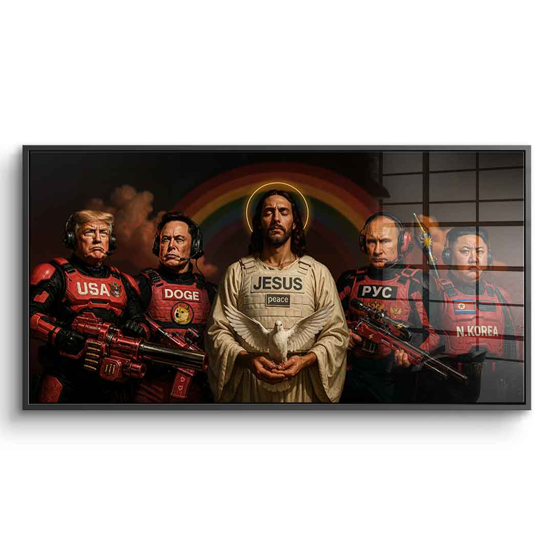 Peace, No War - Acrylglas