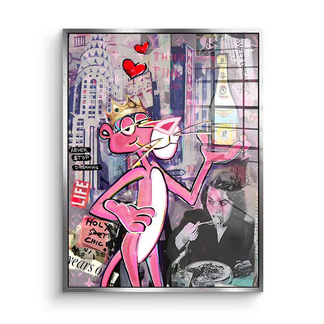 Pink Panther Cristal - Acrylglas