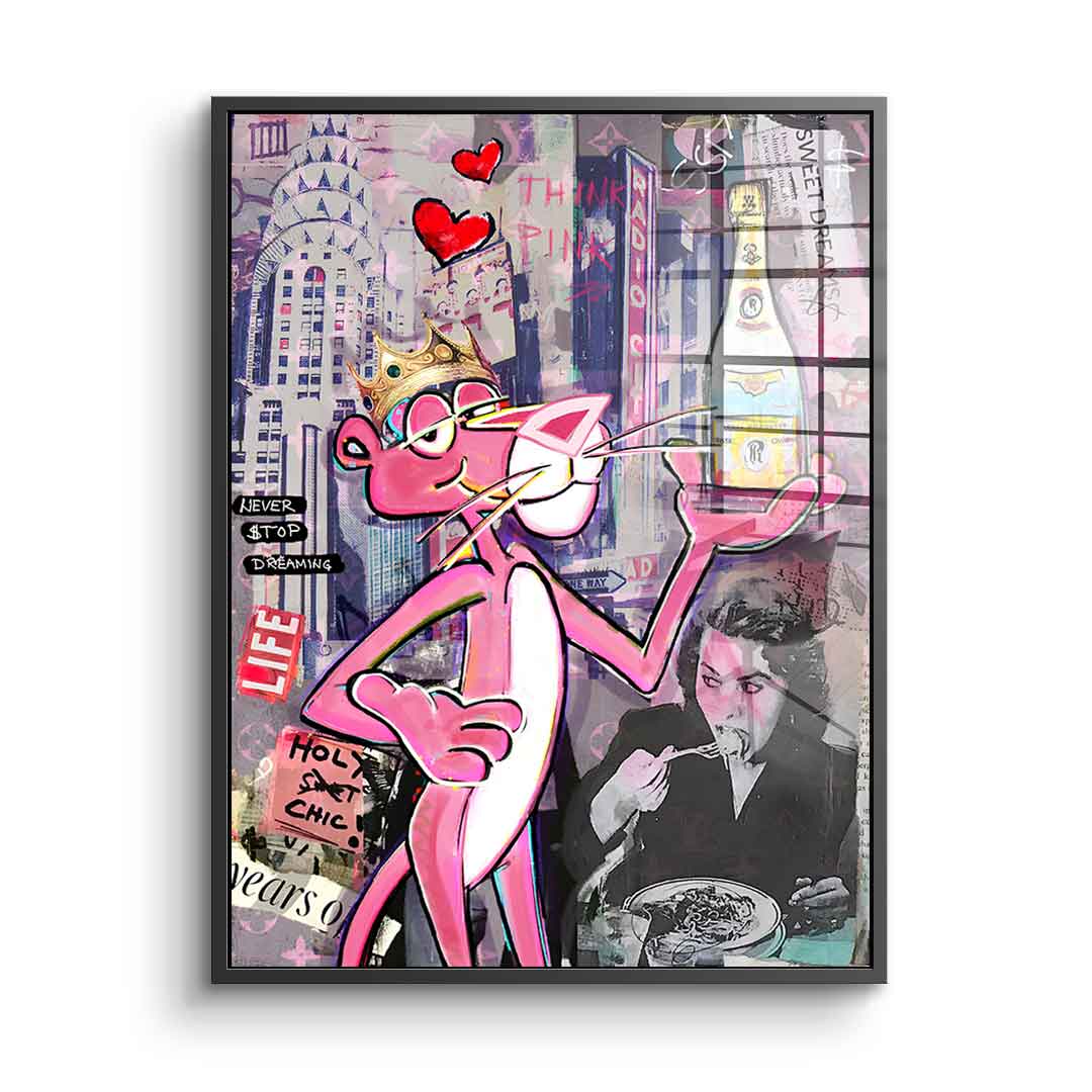 Pink Panther Cristal - Acrylglas
