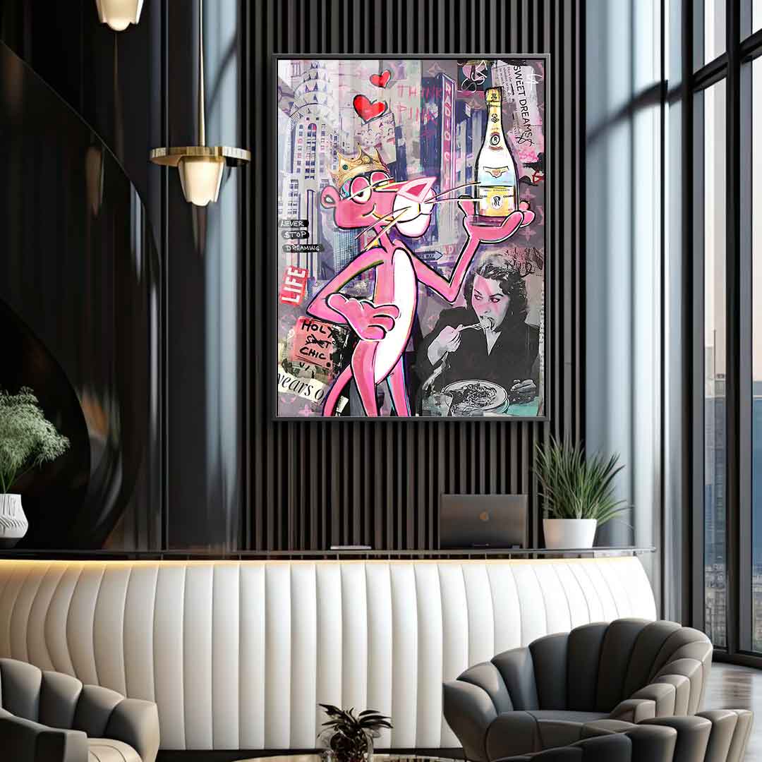 Pink Panther Cristal - Acrylglas