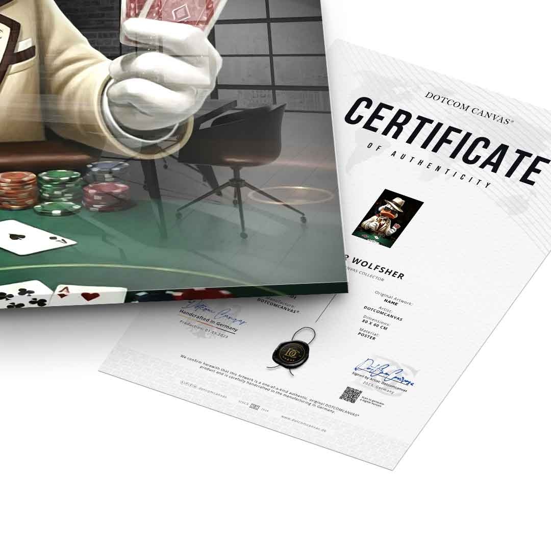 Poker Night - Acrylglas