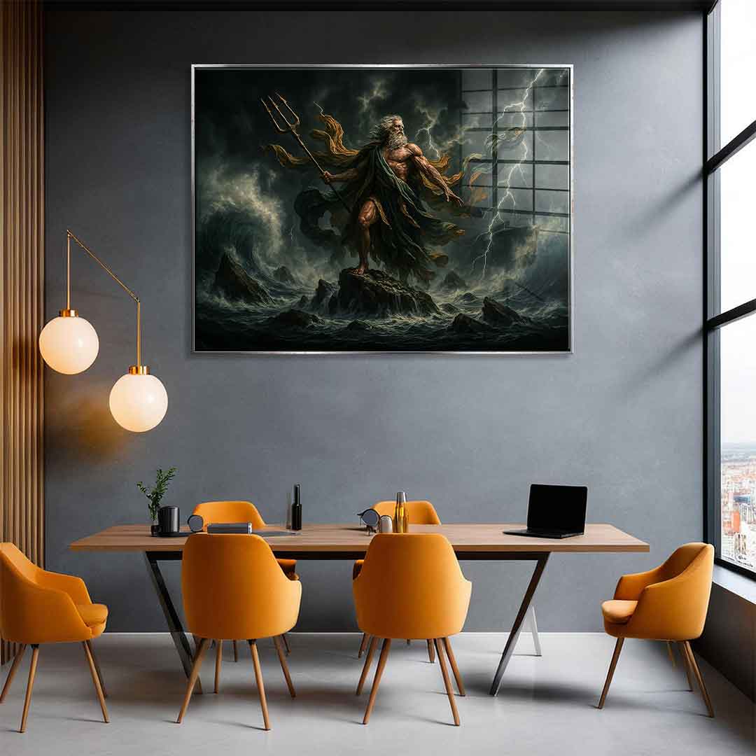 Poseidon - acrylic glass