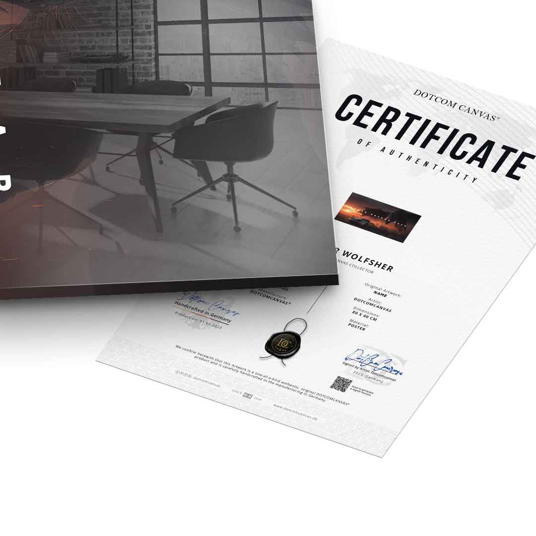 Power Beyond Fear ( Pagani ) - Acrylglas