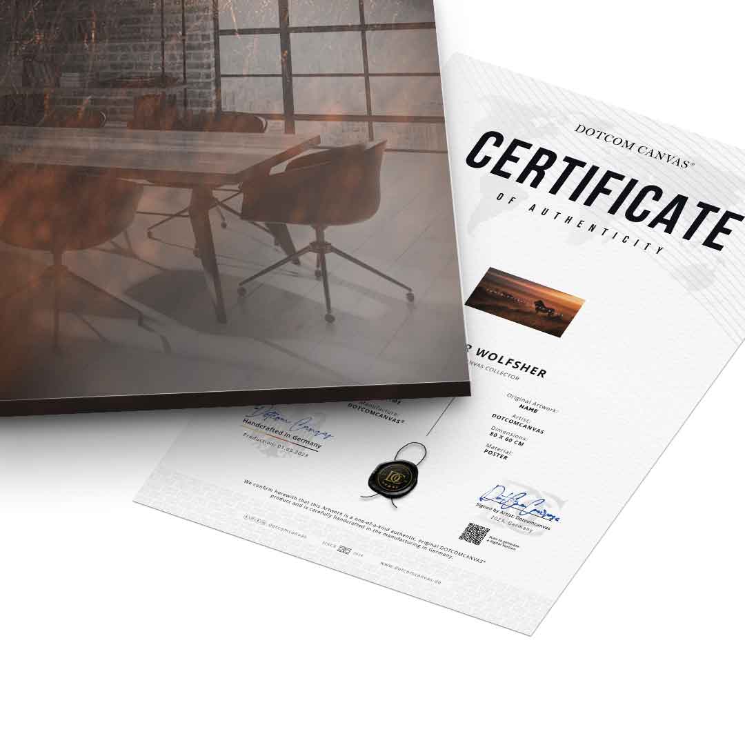 Power Doesn't Need Noise - Acrylglas