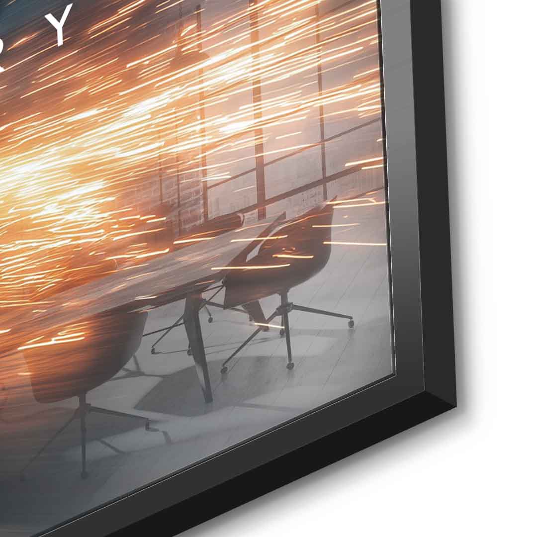 Precision Fuels Victory - acrylic glass