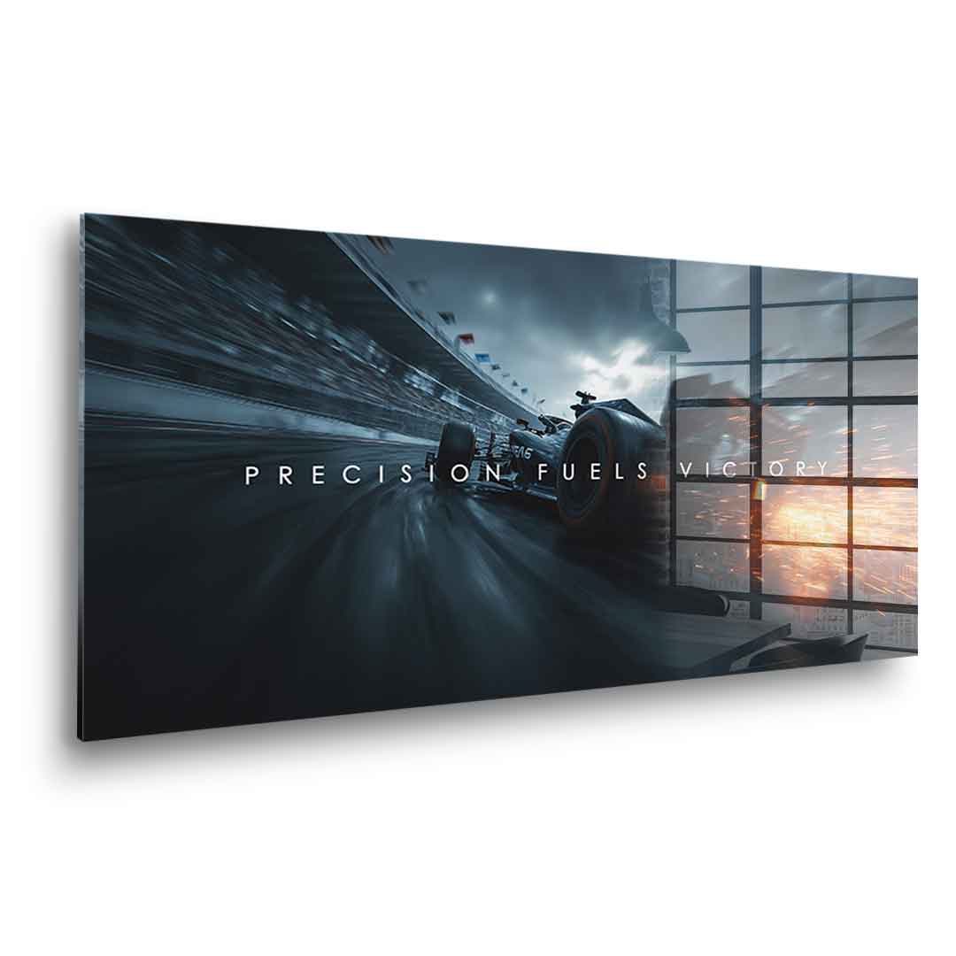 Precision Fuels Victory - acrylic glass