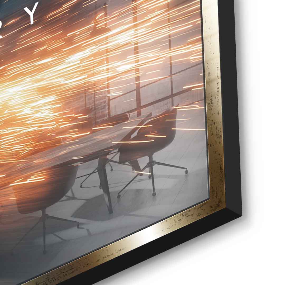 Precision Fuels Victory - acrylic glass