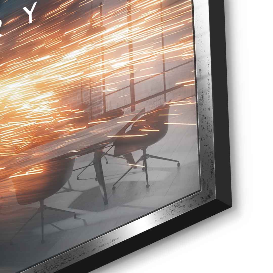 Precision Fuels Victory - acrylic glass