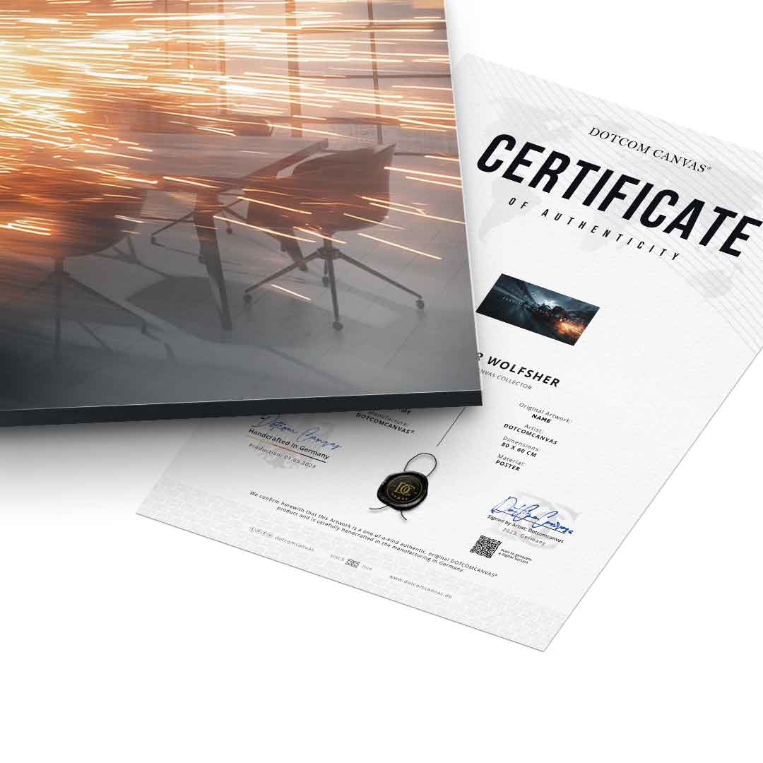 Precision Fuels Victory - acrylic glass