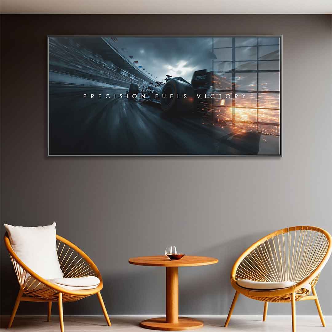 Precision Fuels Victory - acrylic glass