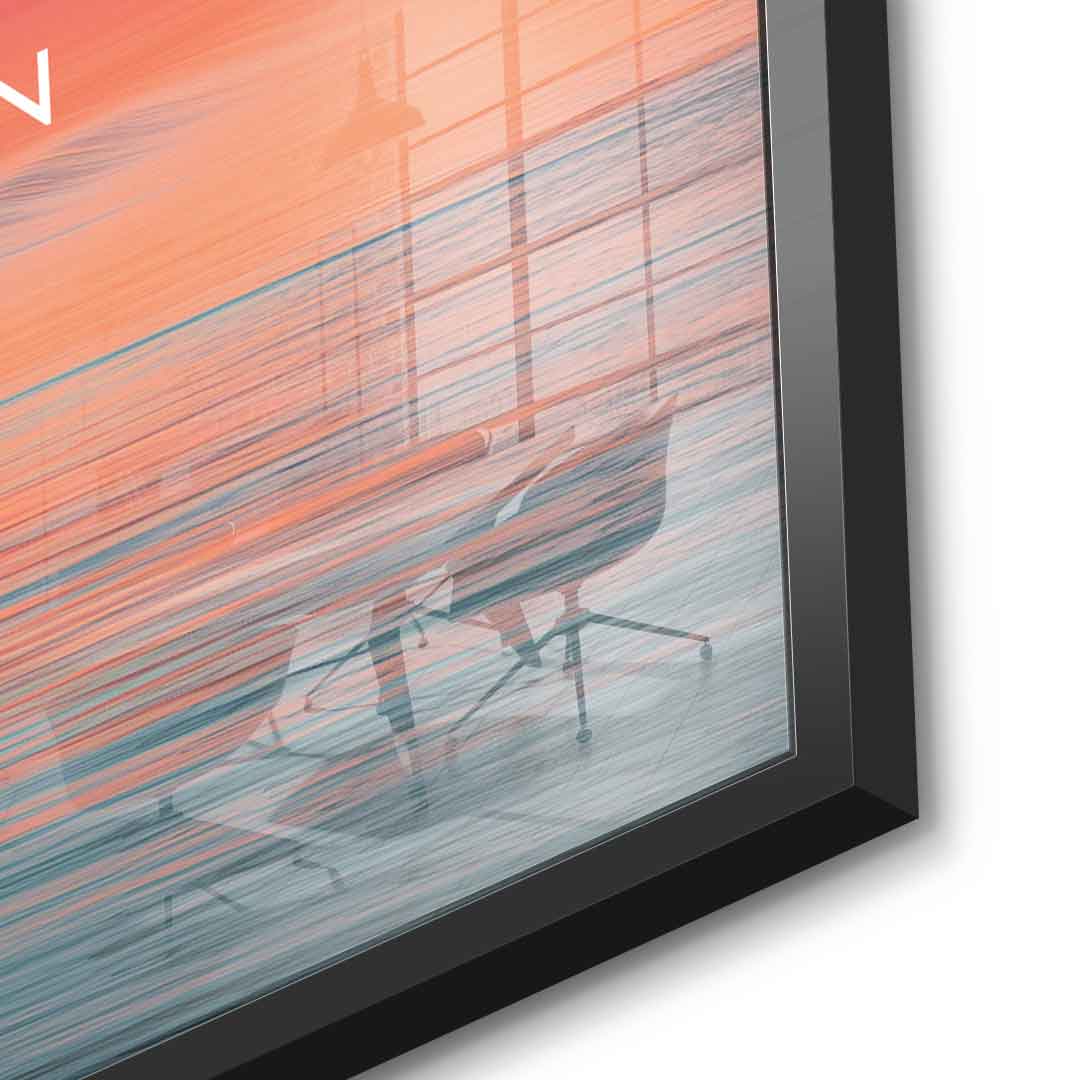 Presence is the Win - Acrylglas