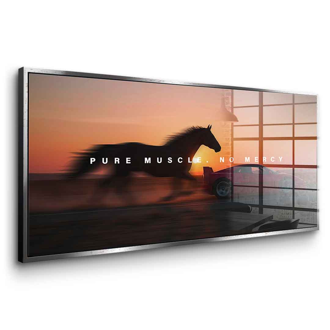 Pure Muscle - Acrylglas