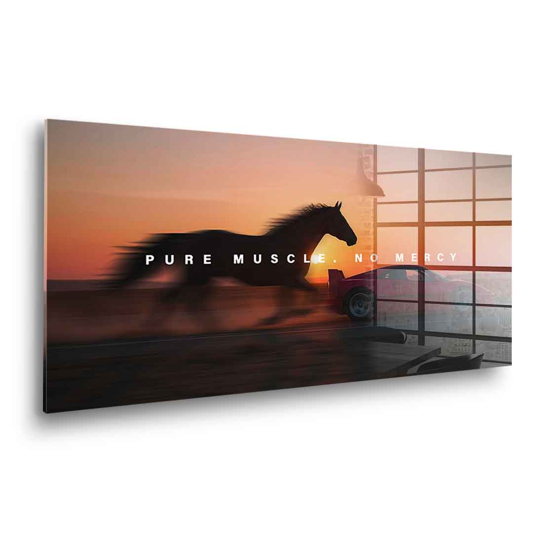 Pure Muscle - Acrylglas