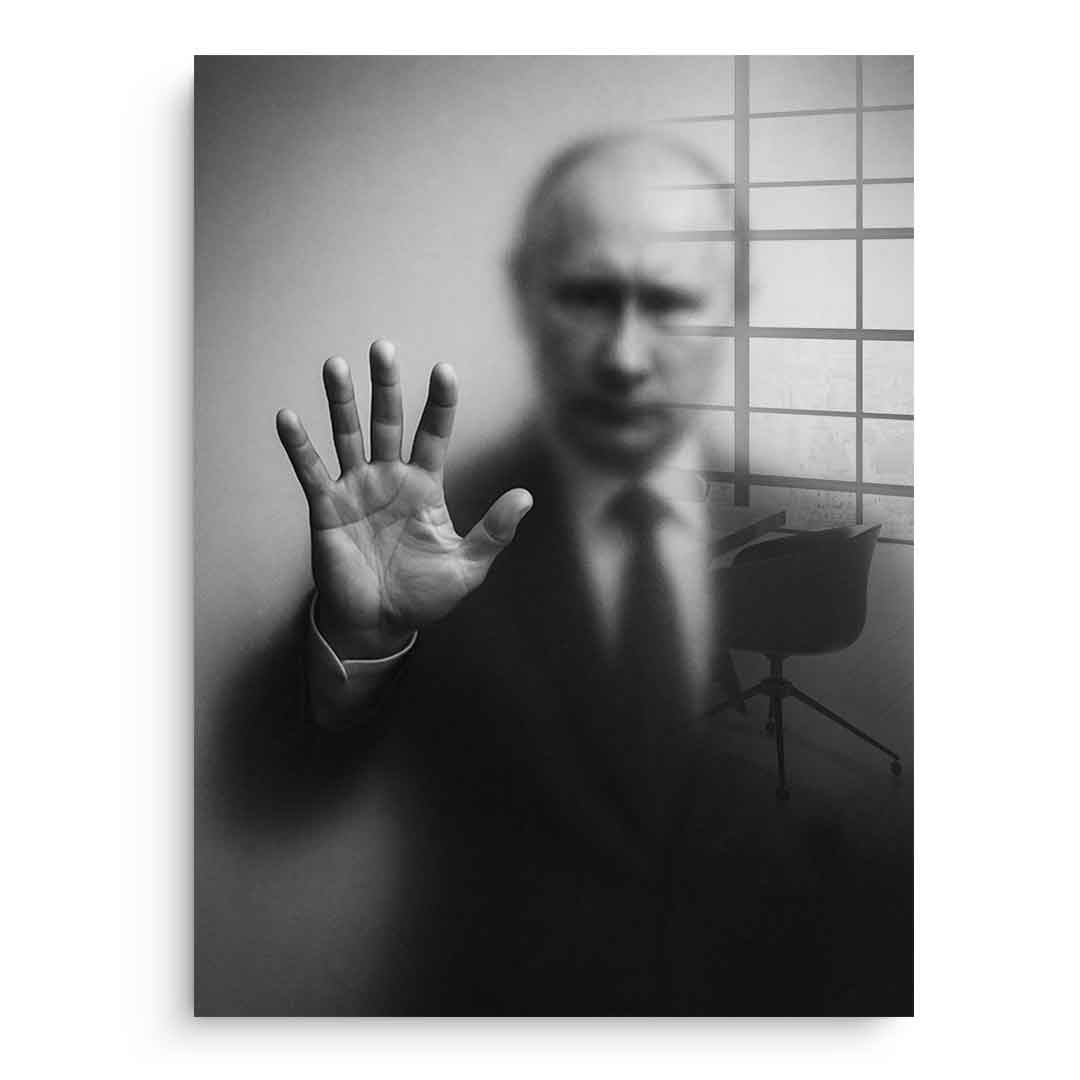 Putin's silhouette - acrylic glass