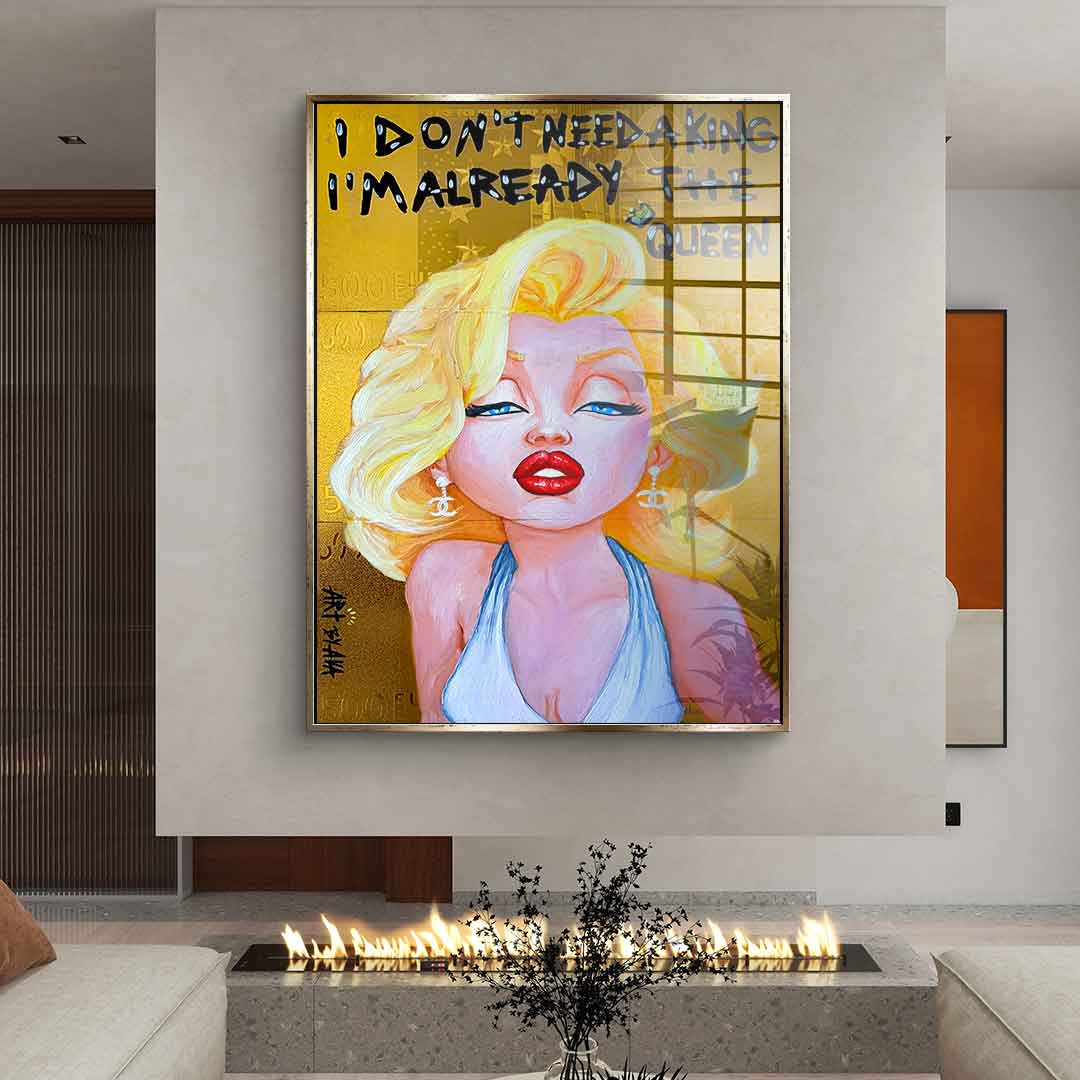 Queen Marilyn - Acrylglas