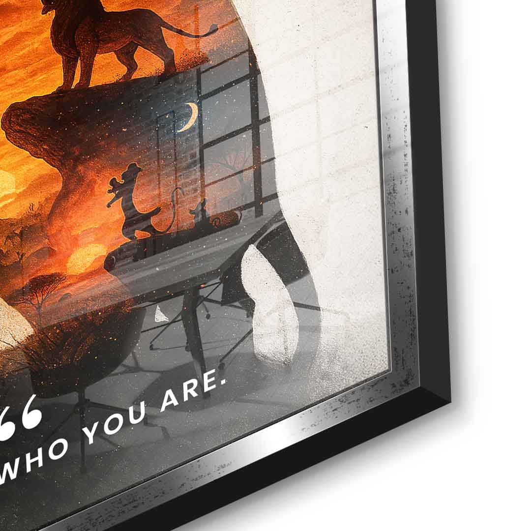 Remember who You are - Acrylglas