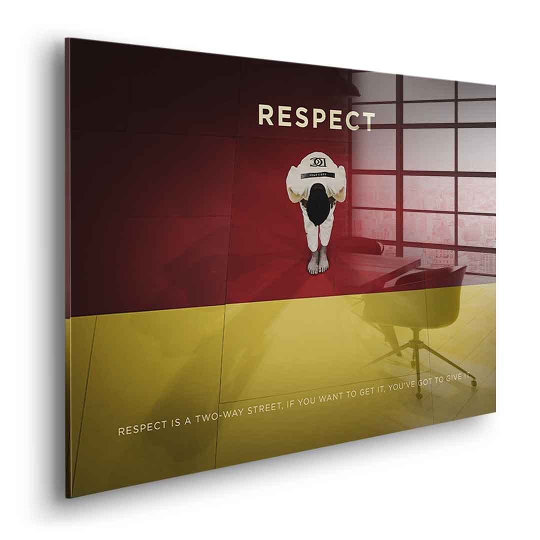 Respect - Acrylglas