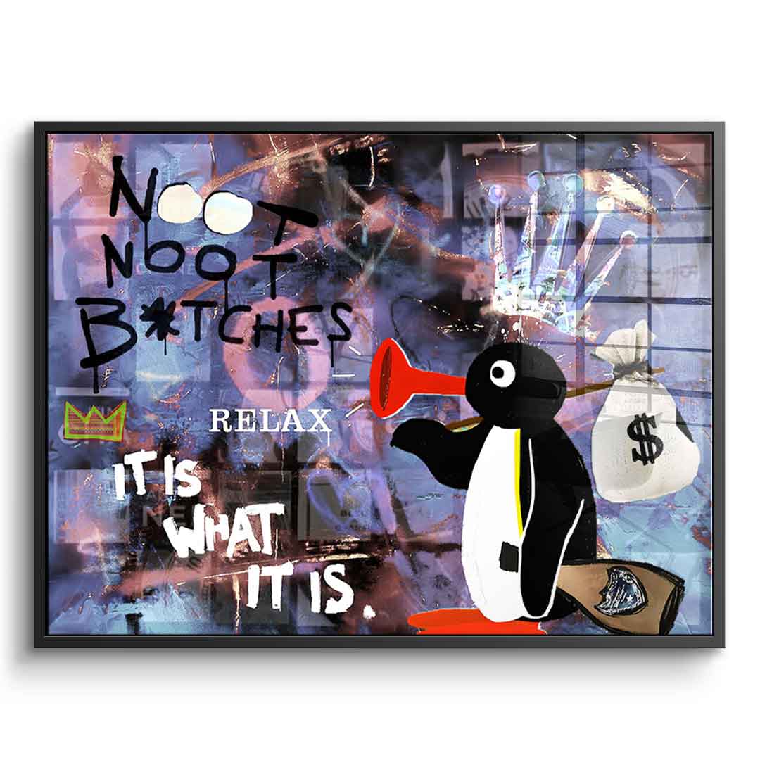 Noot Noot - Acrylglas
