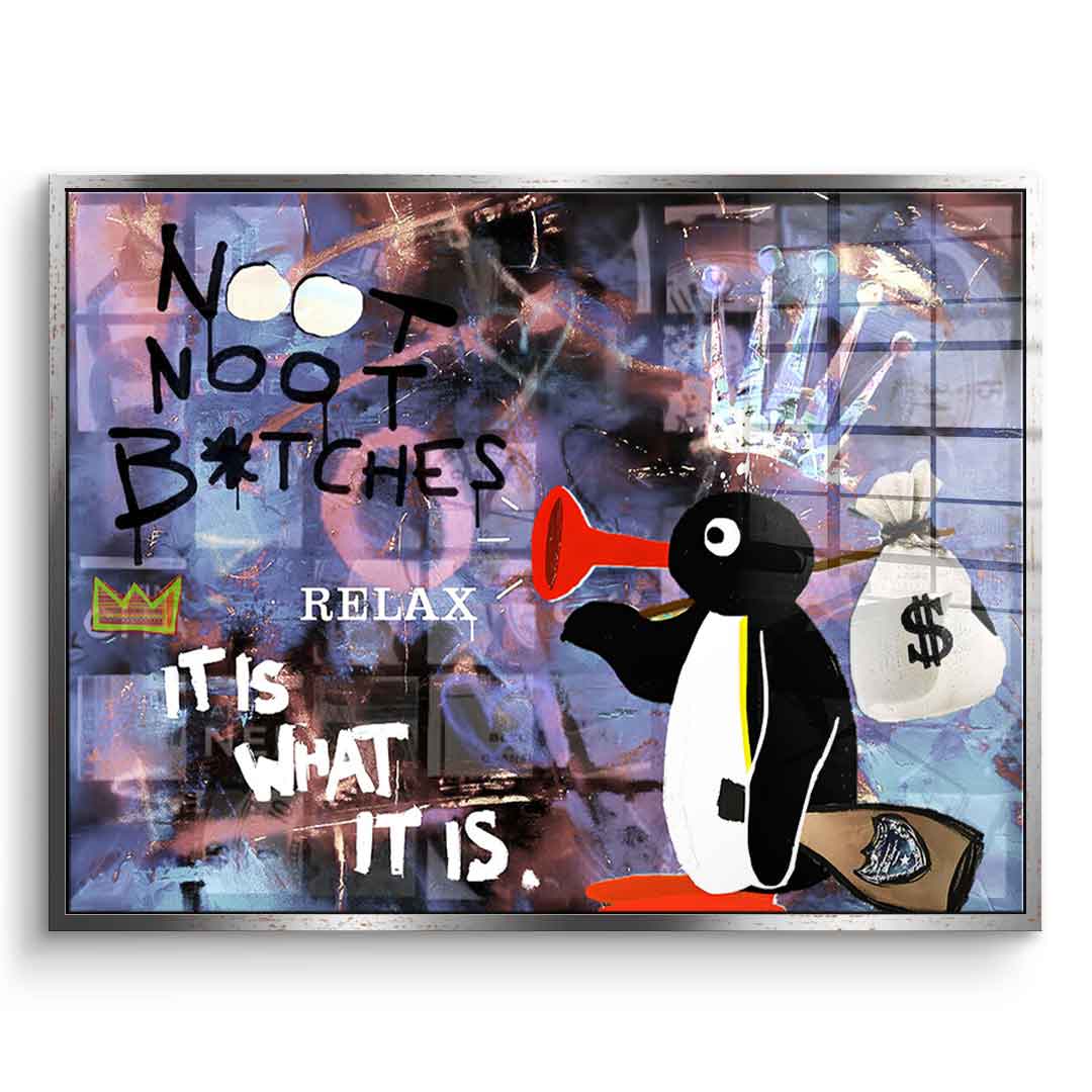Noot Noot - Acrylglas
