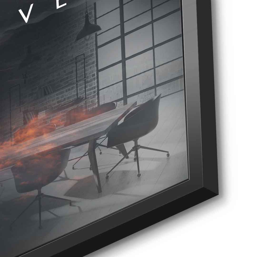 Risk Creates Perspective - acrylic glass