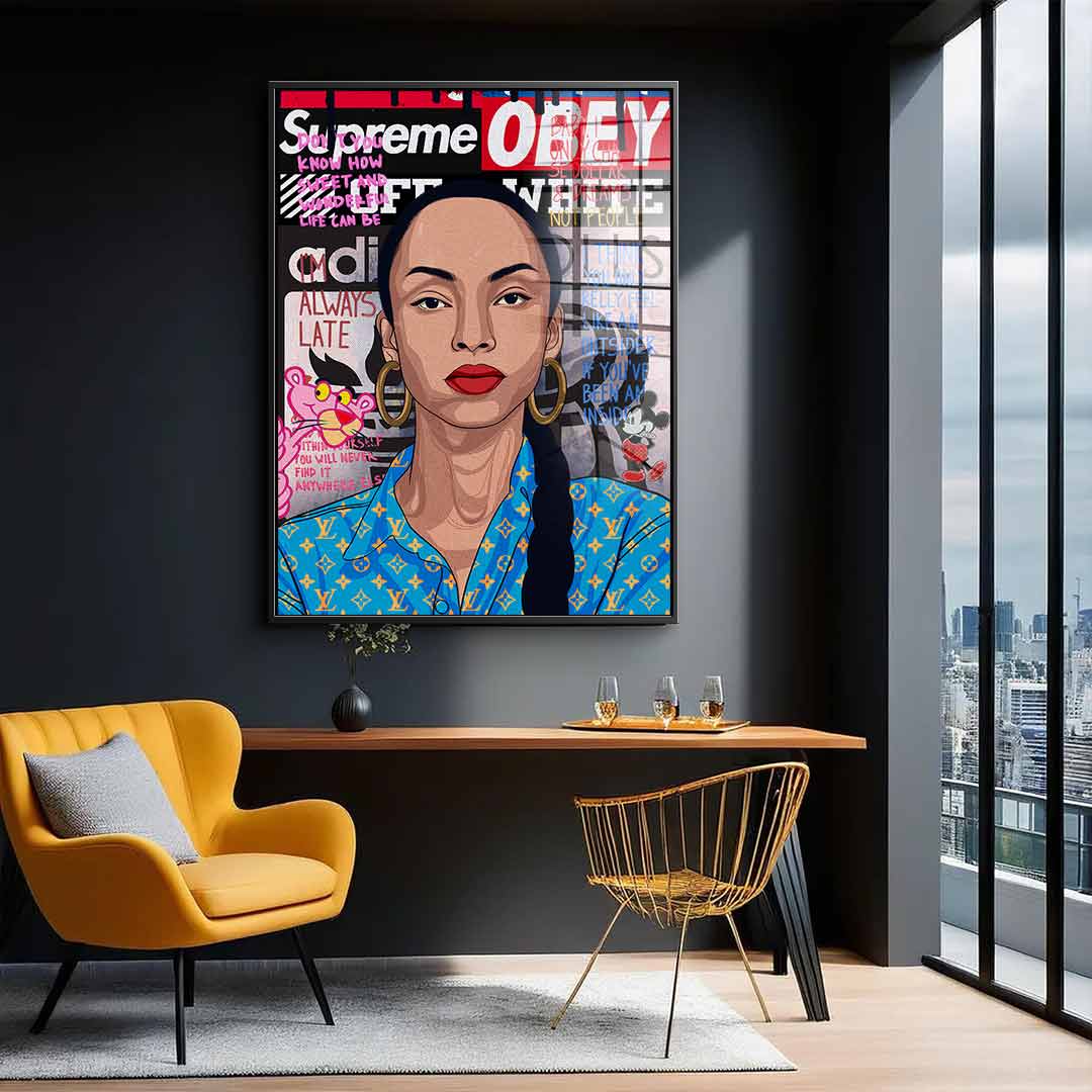 Sade Adu - Acrylglas