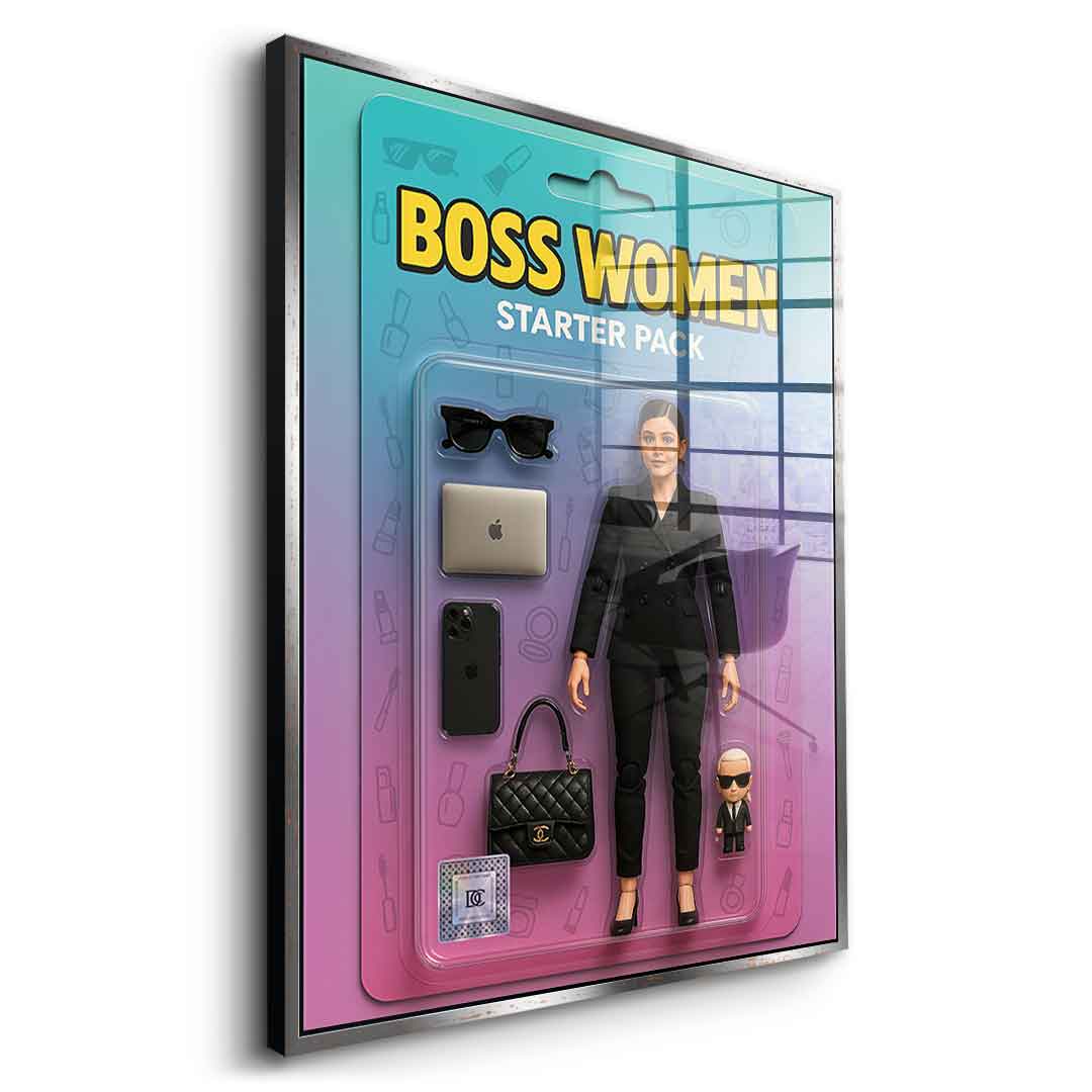 Starter Pack BOSS WOMEN - acrylic glass