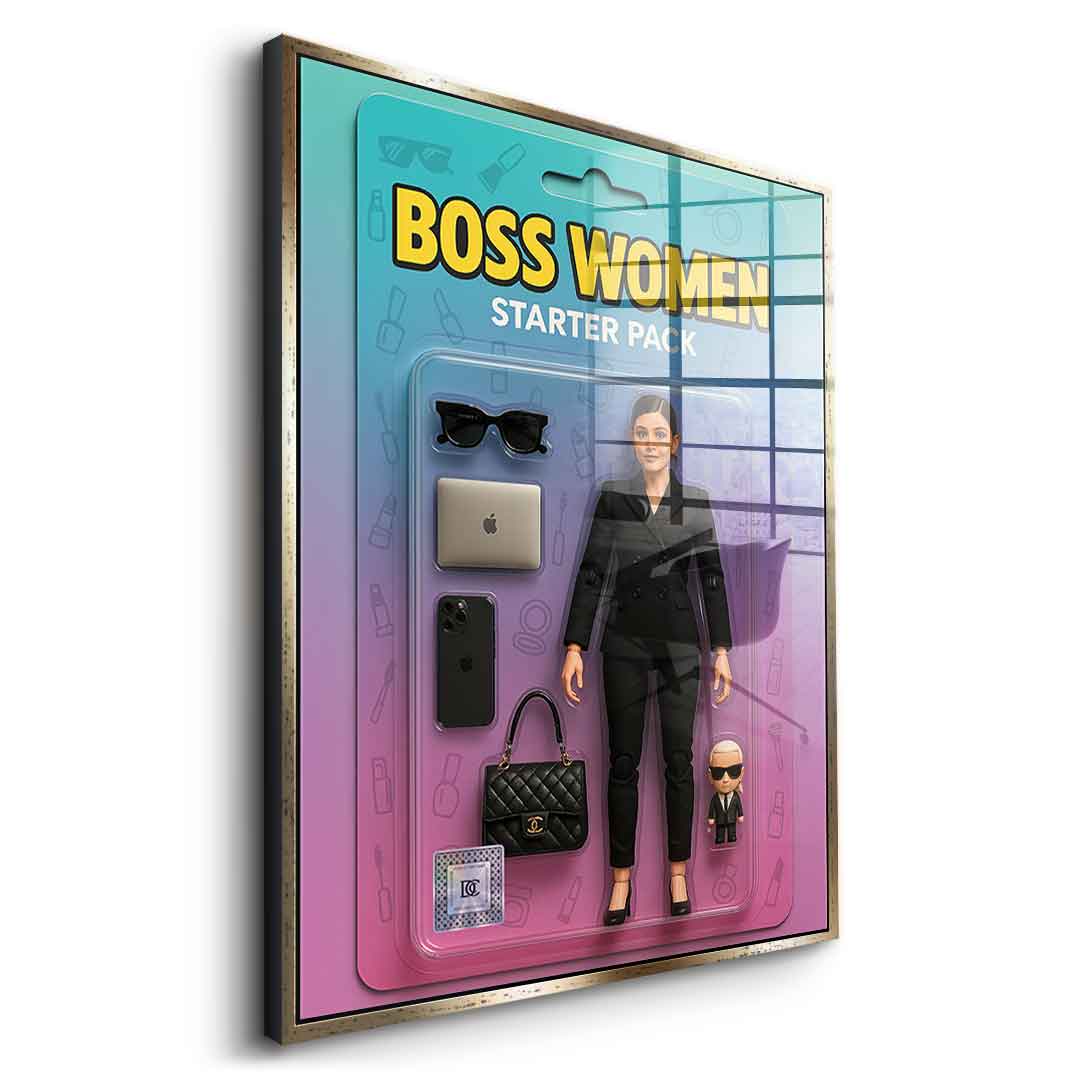 Starter Pack BOSS WOMEN - acrylic glass