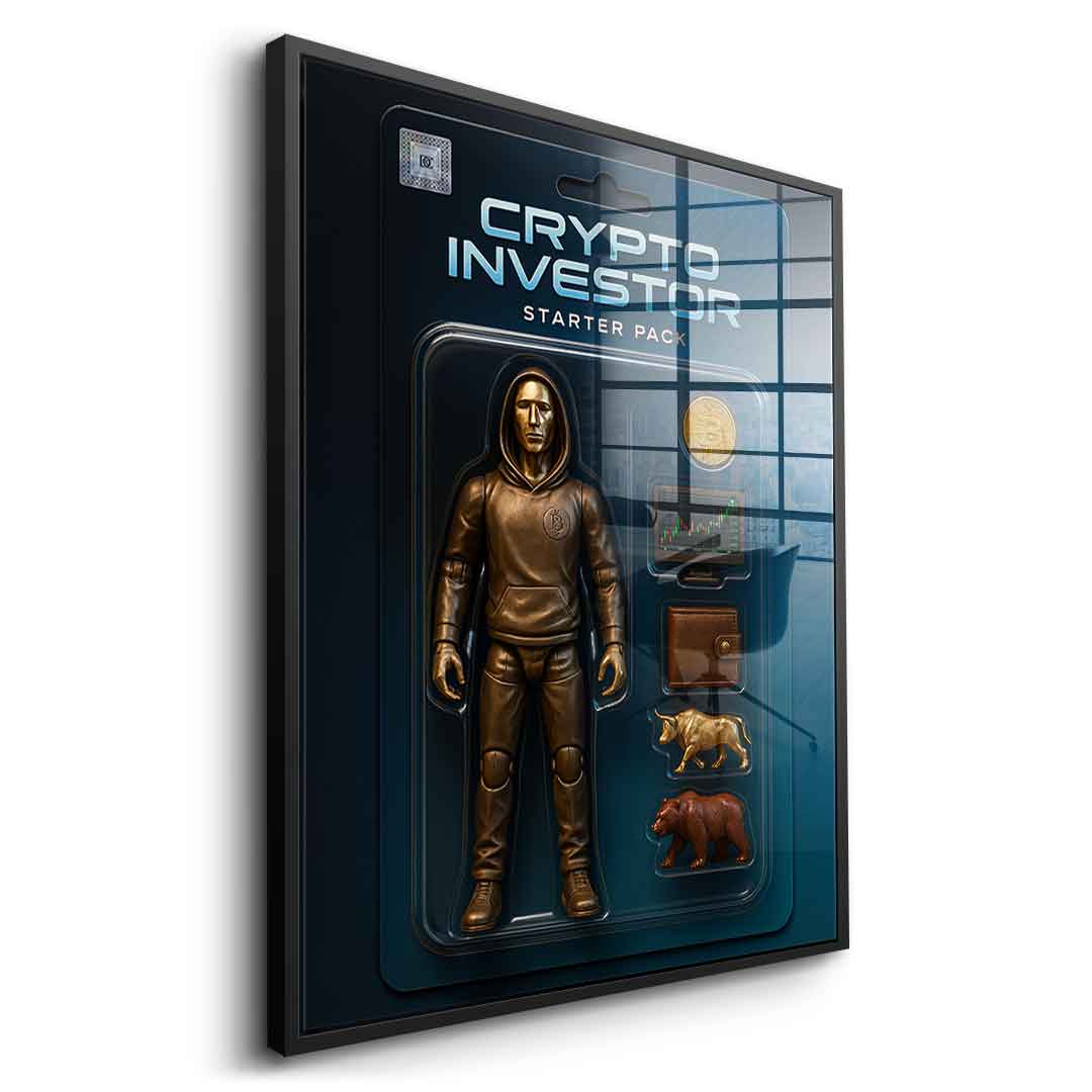 Starter Pack CRYPTO INVESTOR - acrylic glass