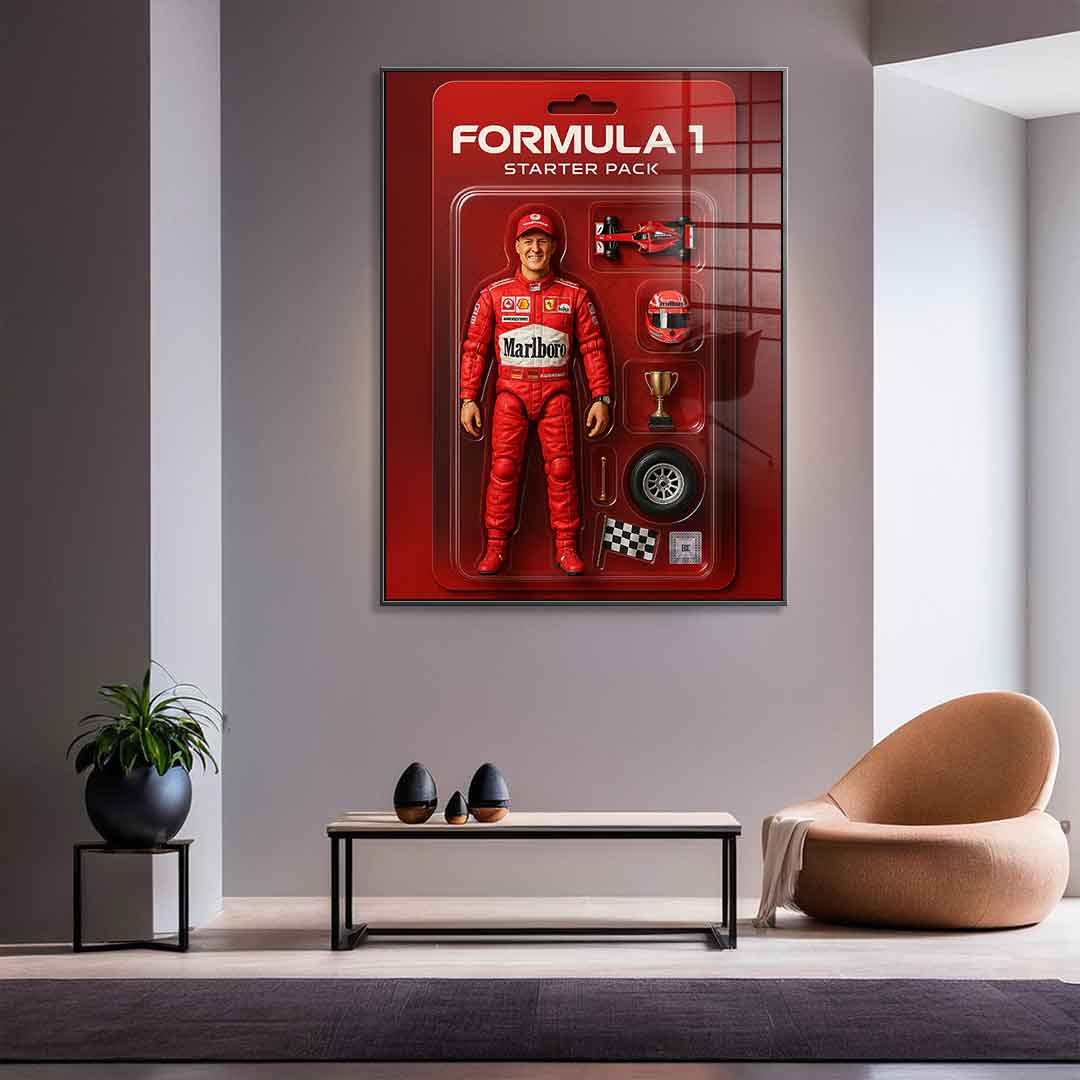 Starter Pack FORMULA 1 - acrylic glass
