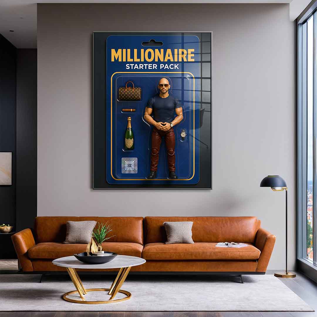 Starter Pack MILLIONER - acrylic glass
