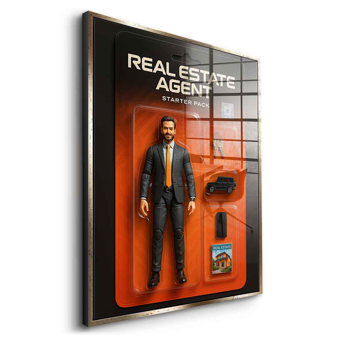 Starter Pack REAL ESTATE AGENT - acrylic glass