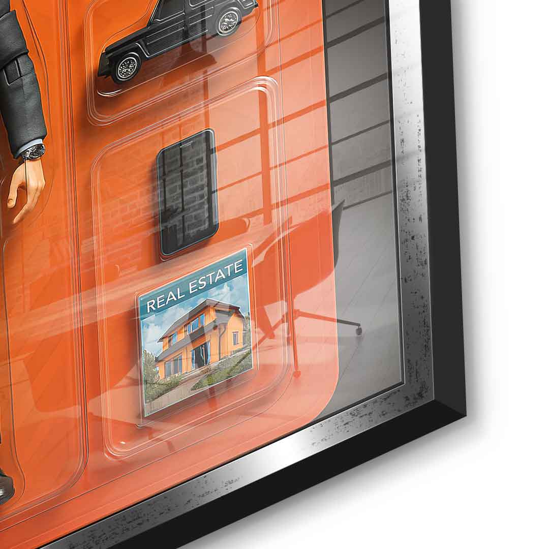 Starter Pack REAL ESTATE AGENT - acrylic glass