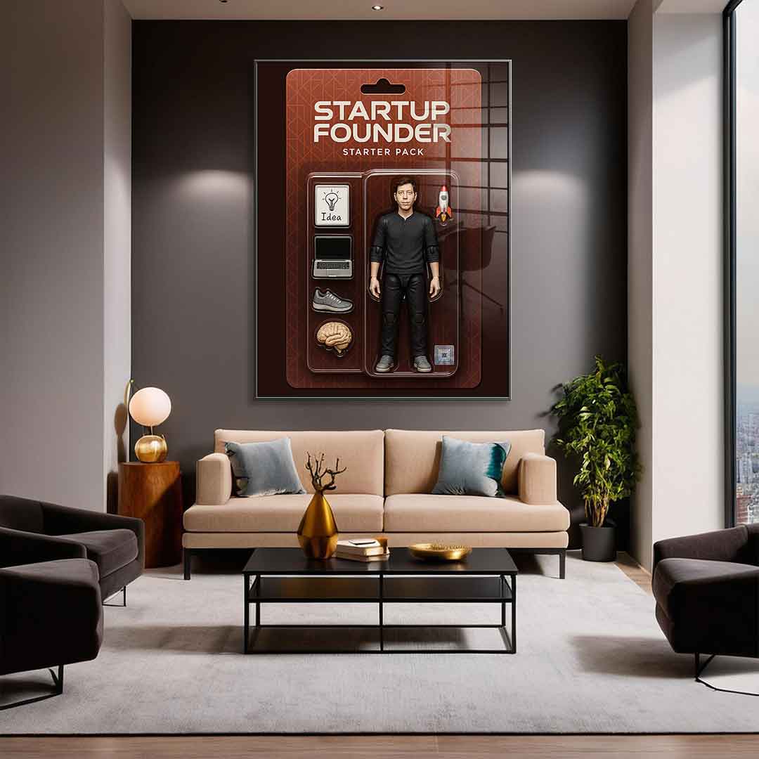 Starter Pack STARTUP FOUNDER - acrylic glass