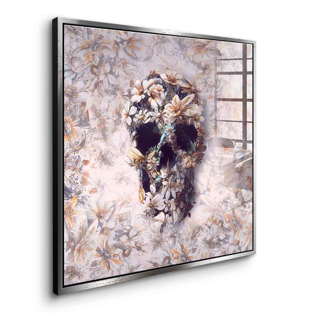 Steampunk Skull Light - acrylic glass