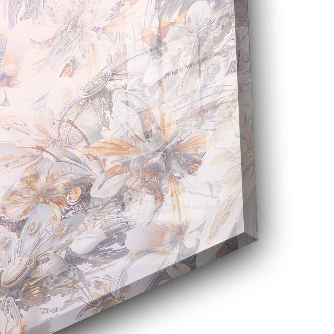 Steampunk Skull Light - acrylic glass